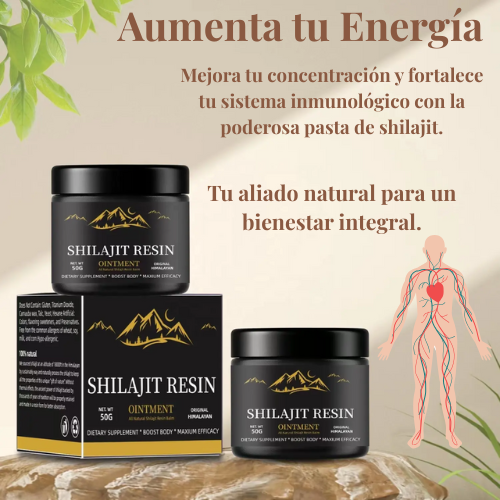 Shilajit Puro de Himalaya Energía y Vitalidad Milenaria