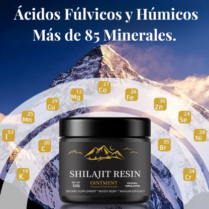 Shilajit Puro de Himalaya Energía y Vitalidad Milenaria