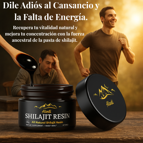 Shilajit Puro de Himalaya Energía y Vitalidad Milenaria