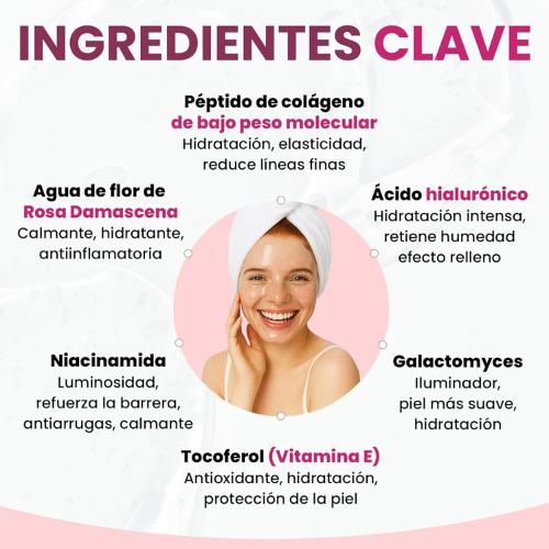 Mascarilla Facial de Bio-Colágeno – Tecnología Coreana de Absorción Lenta (3–4h)