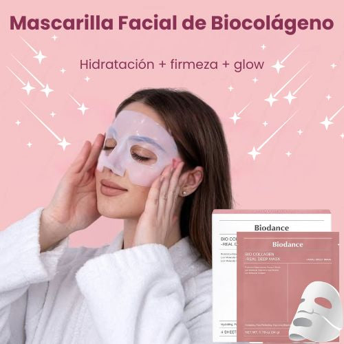 Mascarilla Facial de Bio-Colágeno -