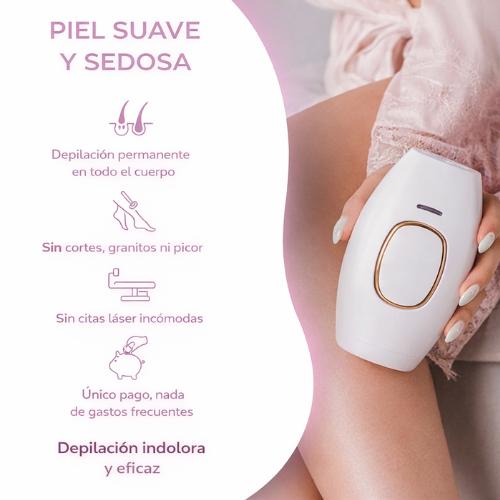Depilación en casa. Sin dolor. Sin citas.