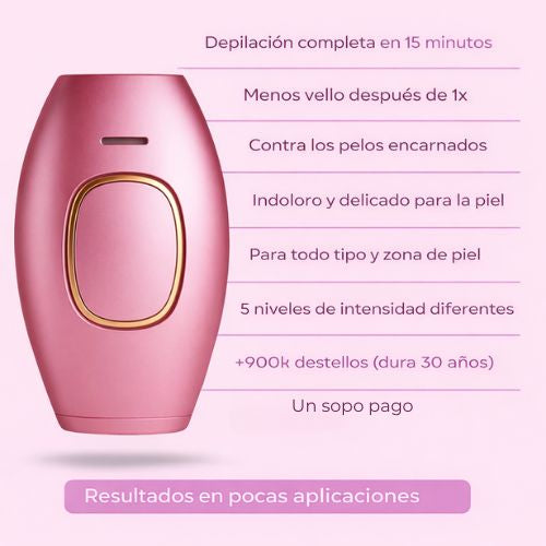 Depilación en casa. Sin dolor. Sin citas.