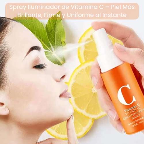 Spray antiarrugas con vitamina C